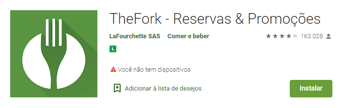 aplicativo the fork