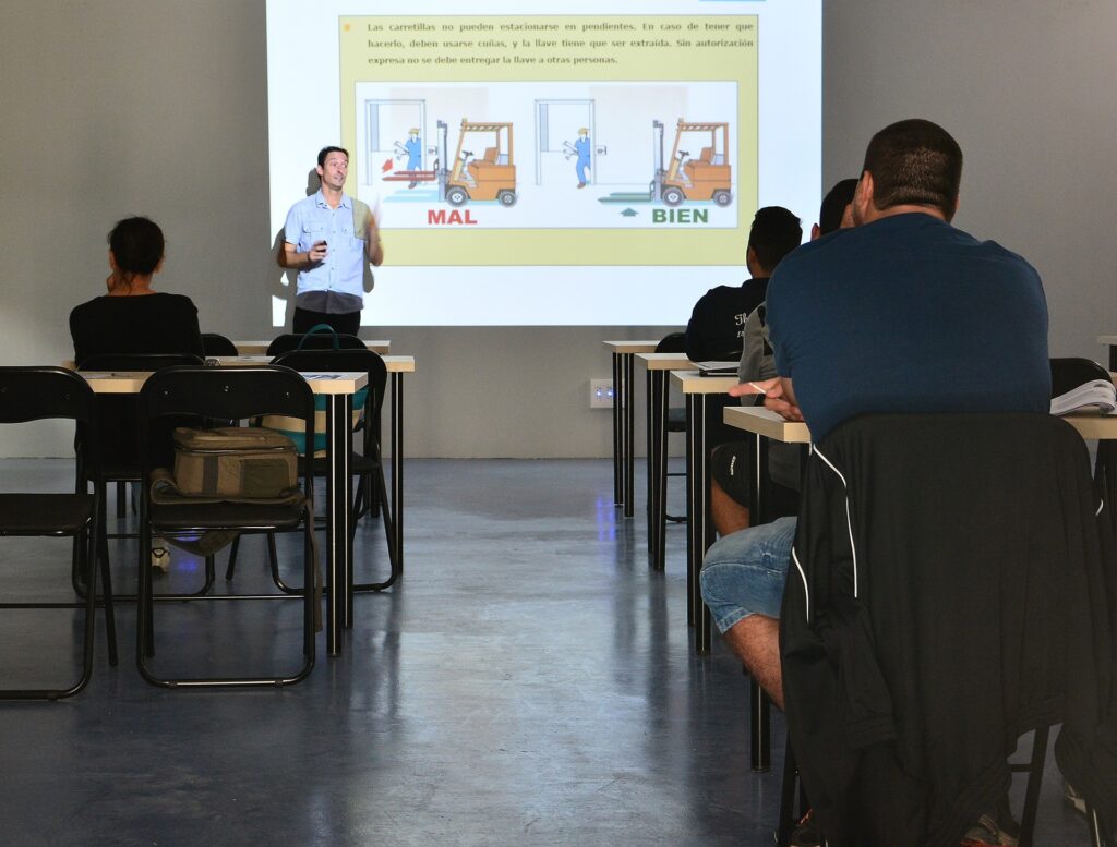 aula de espanhol no chile