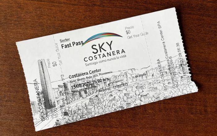 Ingresso Sky Costanera com desconto