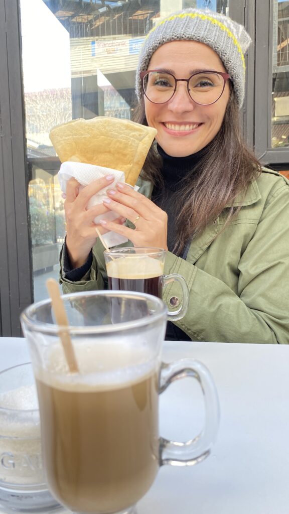 Crepe do Le Artisans onde comer no chile