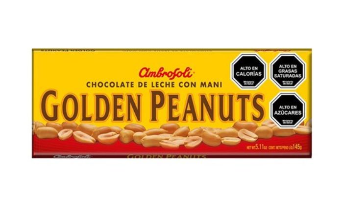 Golden Peanuts chocolate no chile