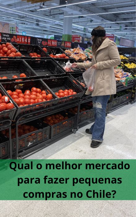 Qual o melhor mercado para fazer pequenas compras no Chile