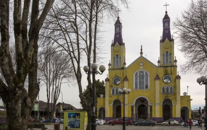 Templo de San Francisco em Chiloé