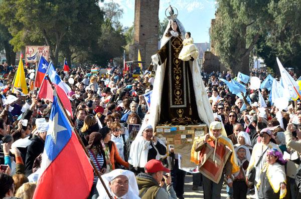 festa de La Virgen del Carmen Chile
